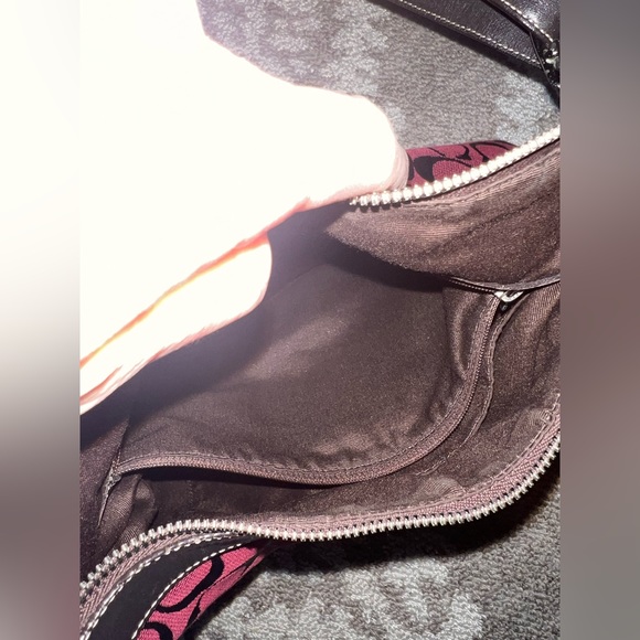 Coach Vintage Canvas HoBo Shoulder Bag ❤️ - Picture 7 of 17